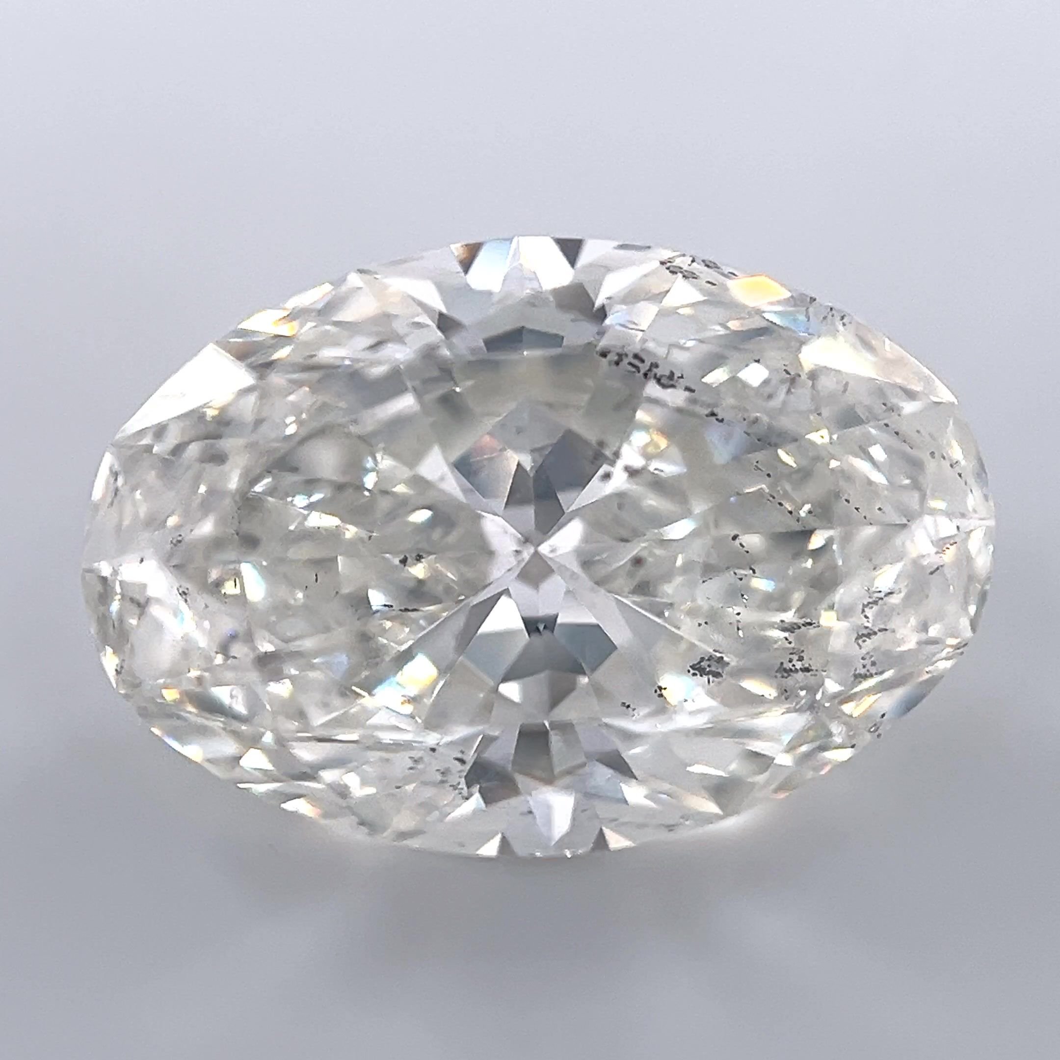 4.01 Carat Oval Natural Diamond