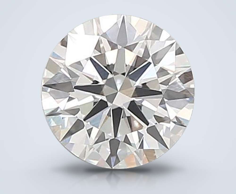 3.53 Carat Round Lab Diamond