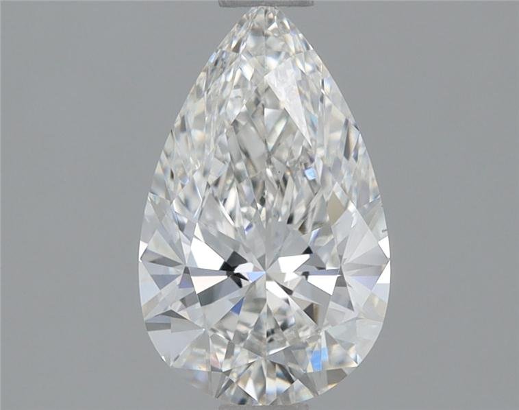 0.86ct F VS1 Rare Carat Ideal Cut Pear Lab Grown Diamond