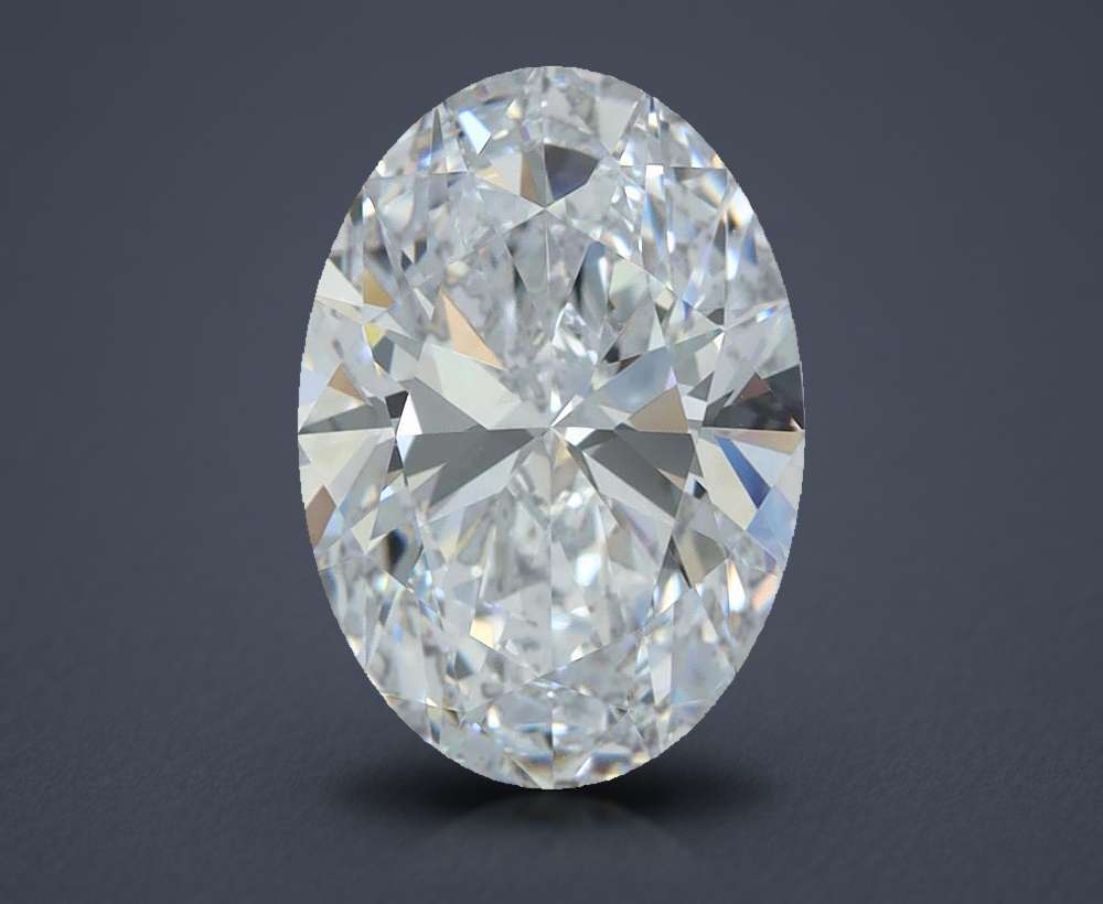 3.03 Carat Oval Lab Diamond