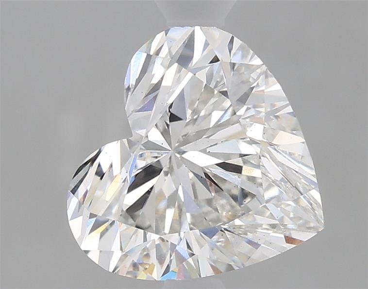 1.52ct G VS2 Rare Carat Ideal Cut Heart Lab Grown Diamond