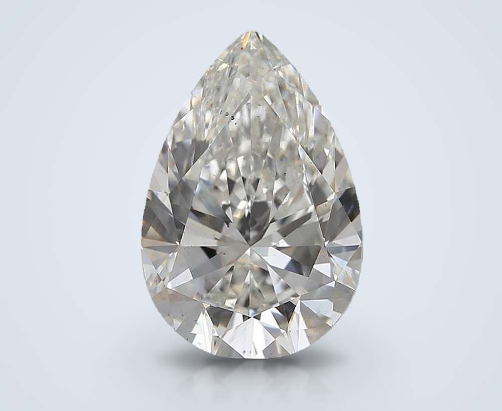 2.50 Carat Pear Lab Diamond