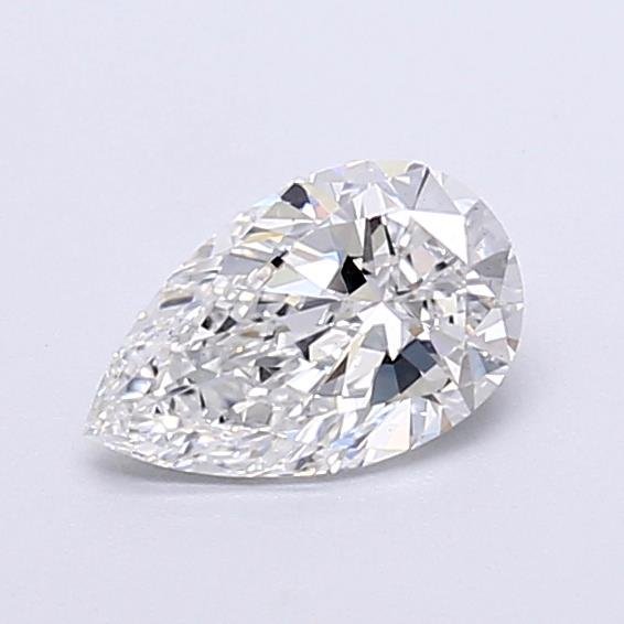 0.91ct E VS2 Very Good Cut Pear Lab Grown Diamond