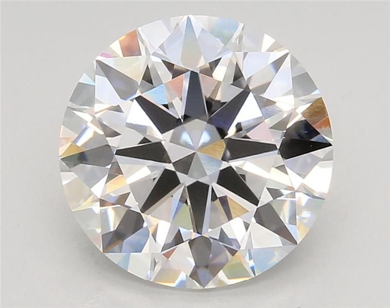 5.08ct D VVS2 Rare Carat Ideal Cut Round Lab Grown Diamond