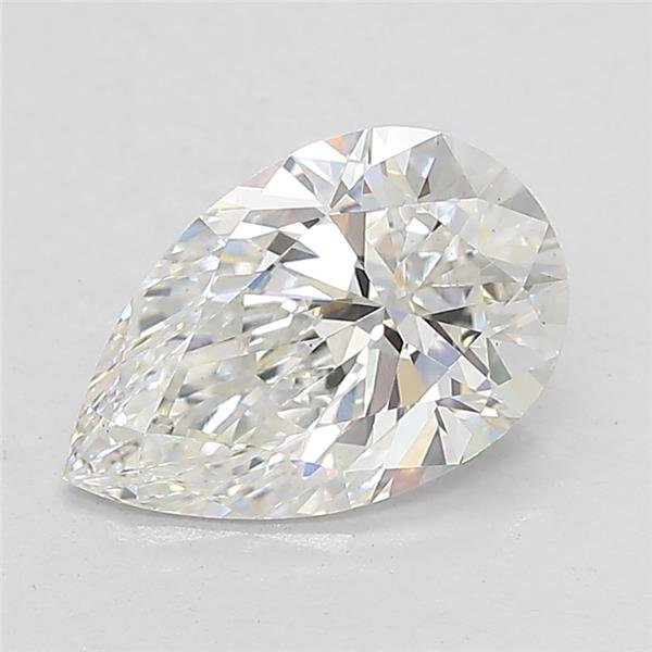 1.72ct F VS1 Rare Carat Ideal Cut Pear Lab Grown Diamond