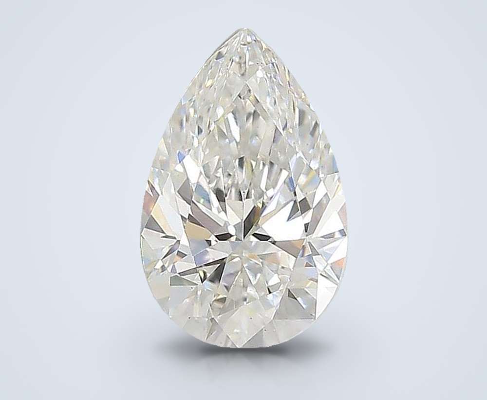 1.72 Carat Pear Lab Diamond