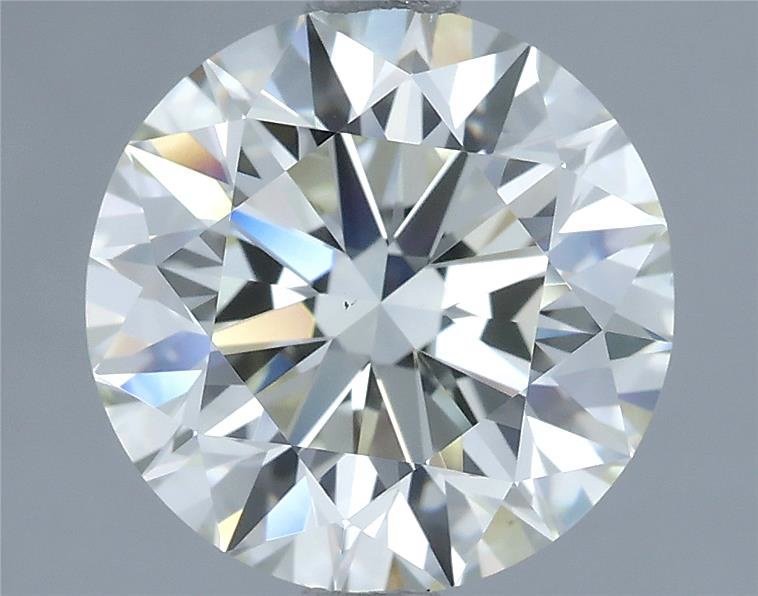 2.97ct J VS1 Excellent Cut Round Diamond