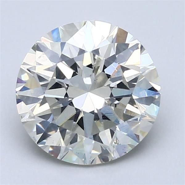 2.50ct J SI2 Very Good Cut Round Diamond