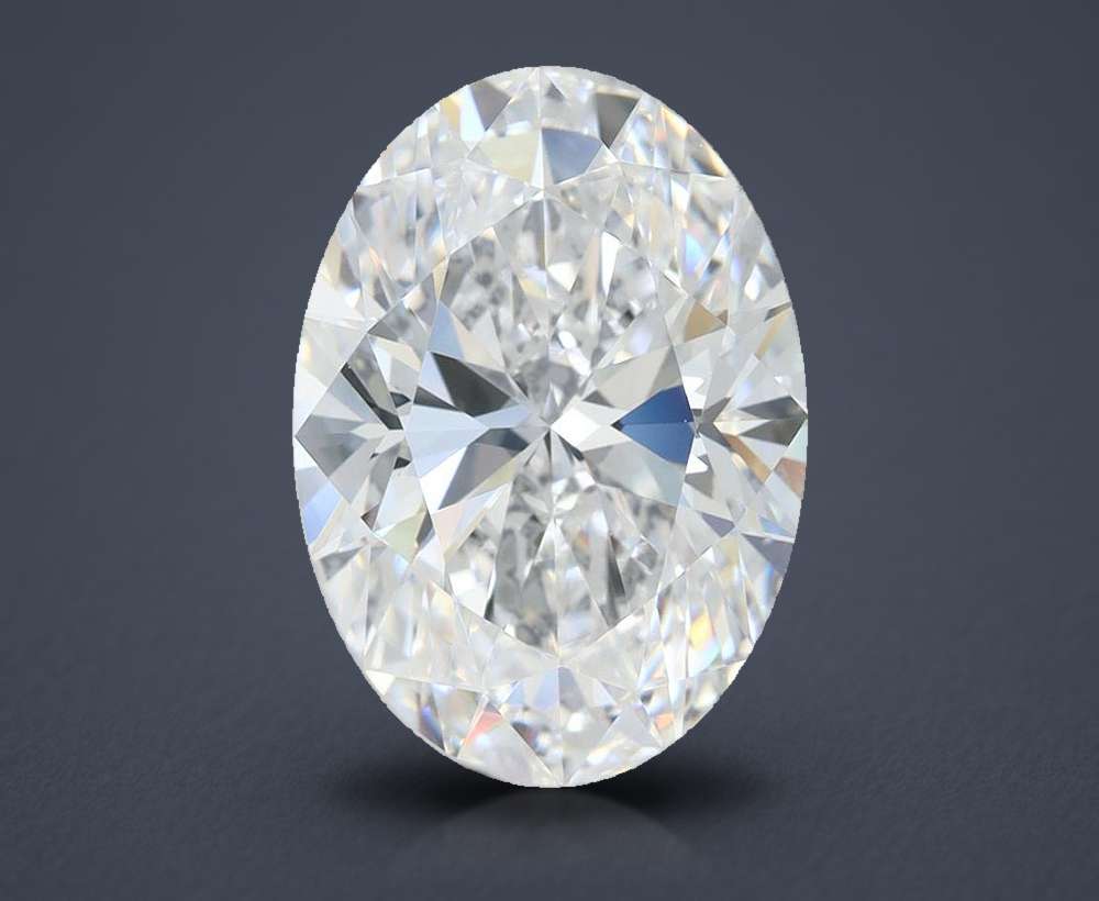 4.00 Carat Oval Lab Diamond