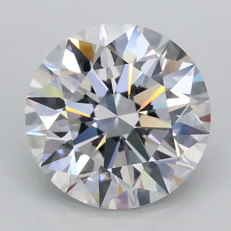 2.09ct F VVS2 Rare Carat Ideal Cut Round Lab Grown Diamond