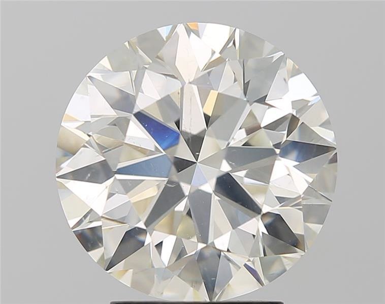 3.52ct J SI1 Rare Carat Ideal Cut Round Diamond