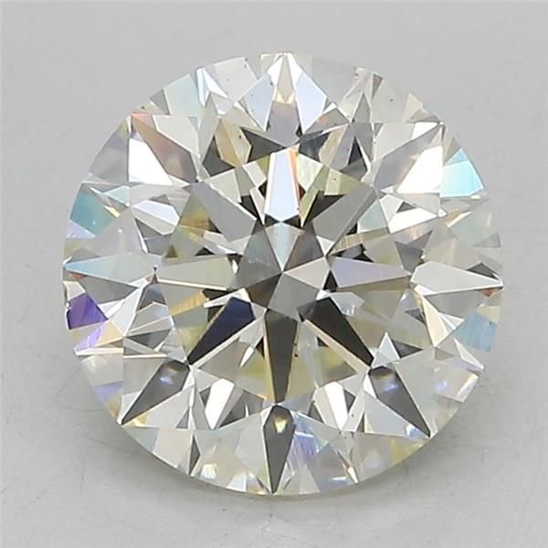 2.48ct J VS2 Excellent Cut Round Lab Grown Diamond