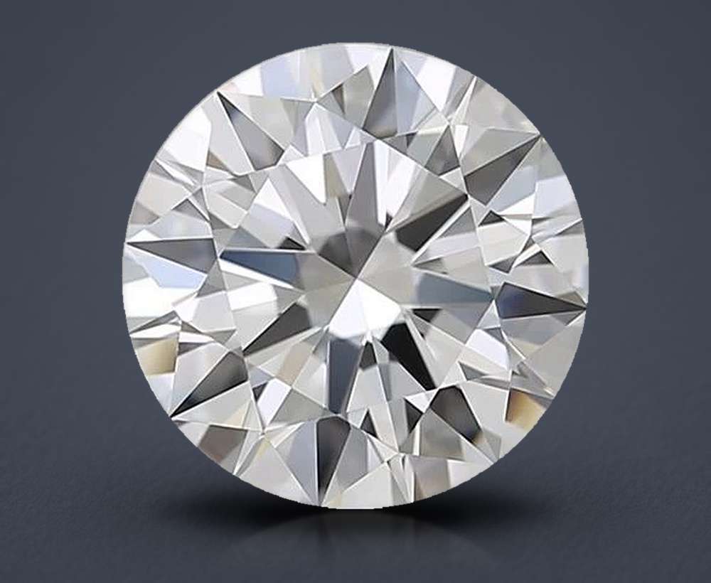 2.07 Carat Round Natural Diamond
