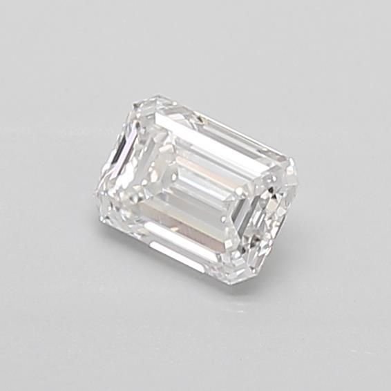 0.87ct E VVS2 Rare Carat Ideal Cut Emerald Lab Grown Diamond