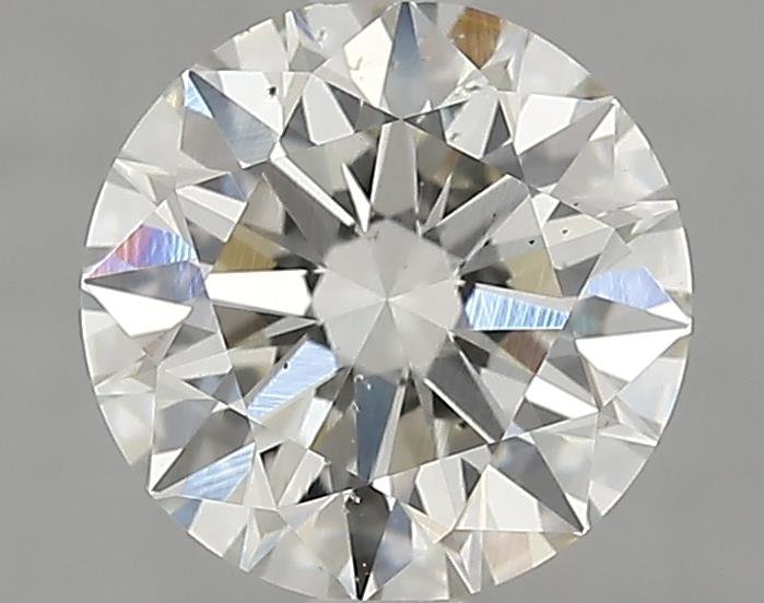 2.01ct J SI1 Rare Carat Ideal Cut Round Lab Grown Diamond