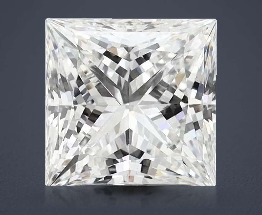 2.95 Carat Princess Lab Diamond