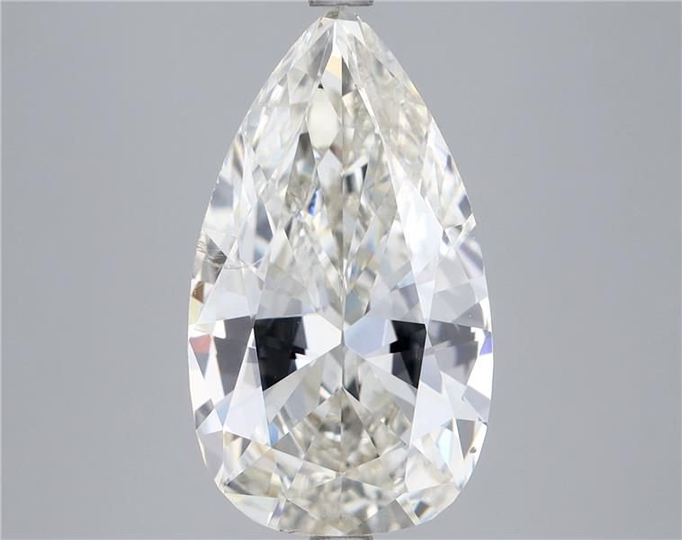 3.80ct J SI2 Very Good Cut Pear Diamond