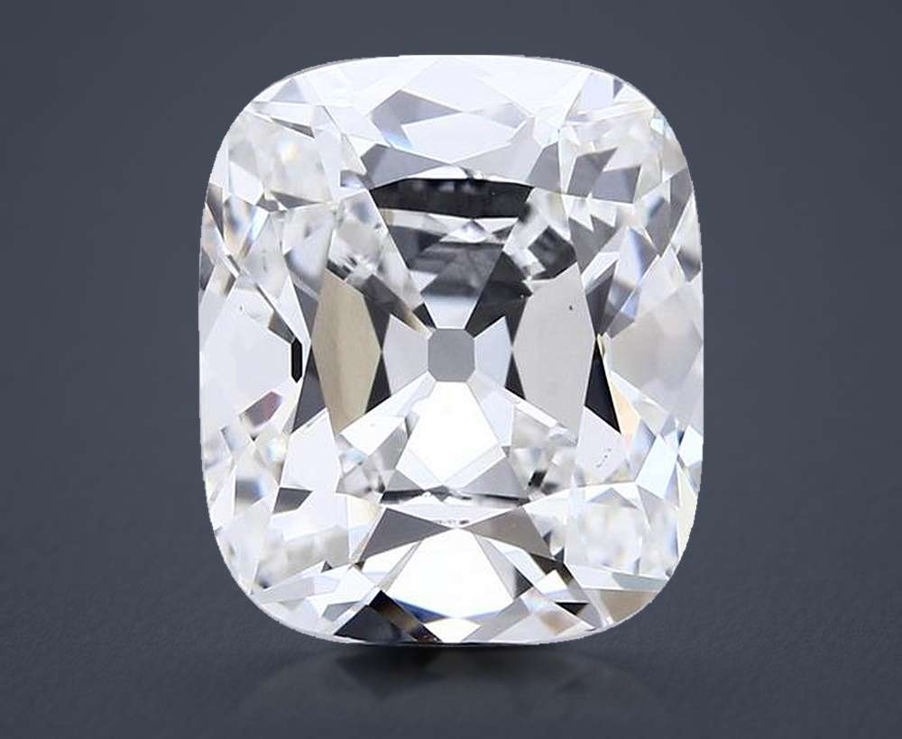 6.60 Carat Cushion Lab Diamond