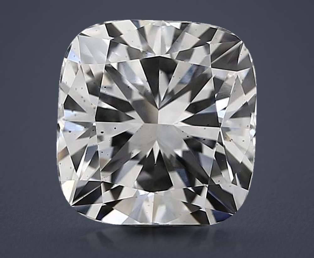2.61 Carat Cushion Lab Diamond