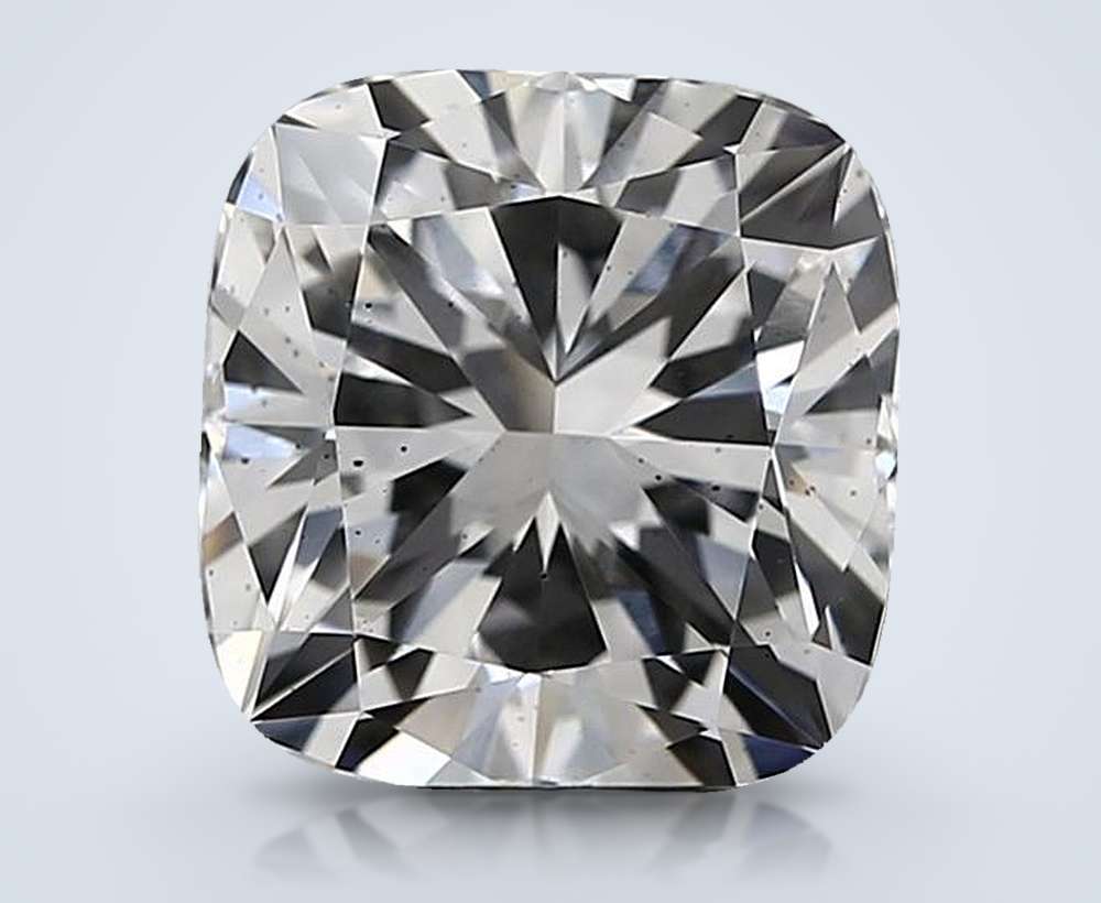 2.61 Carat Cushion Lab Diamond