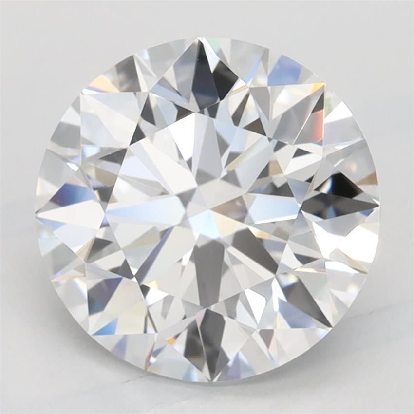 2.47ct D VVS1 Rare Carat Ideal Cut Round Lab Grown Diamond