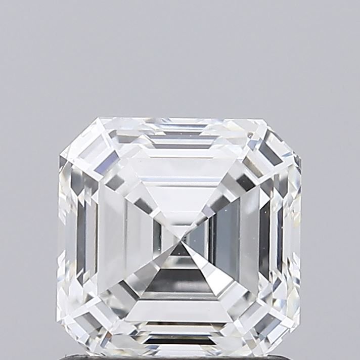 1.18ct F VS1 Excellent Cut Asscher Lab Grown Diamond