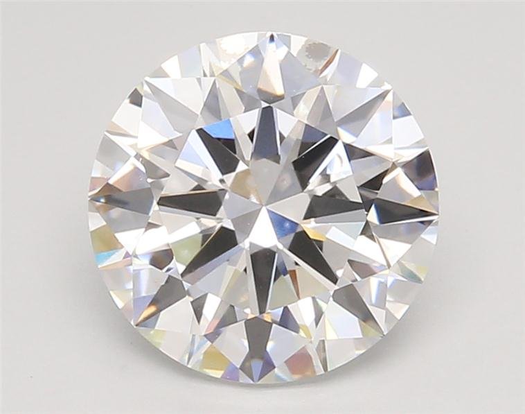 3.03ct E VVS2 Excellent Cut Round Lab Grown Diamond