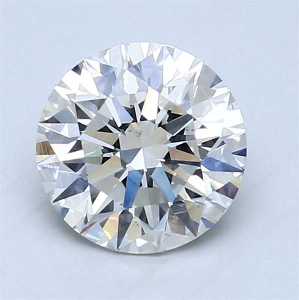 1.70ct H SI1 Rare Carat Ideal Cut Round Diamond