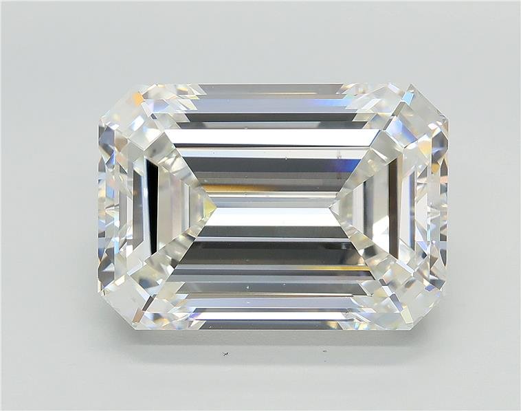 10.52ct G VS1 Excellent Cut Emerald Lab Grown Diamond