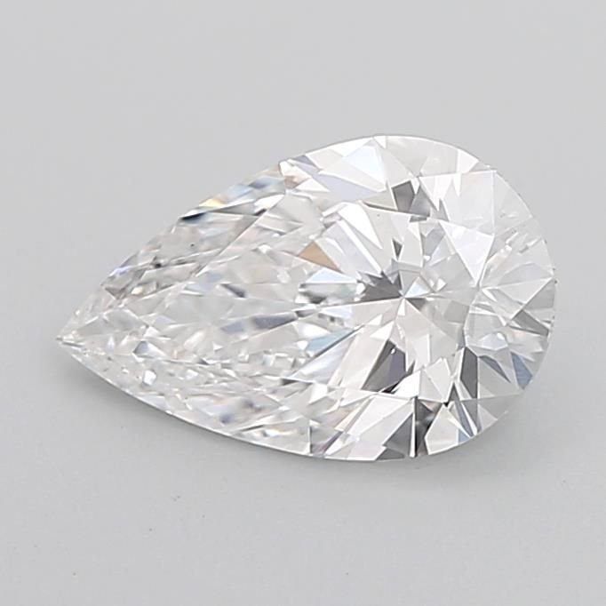 2.09ct D VS1 Rare Carat Ideal Cut Pear Lab Grown Diamond
