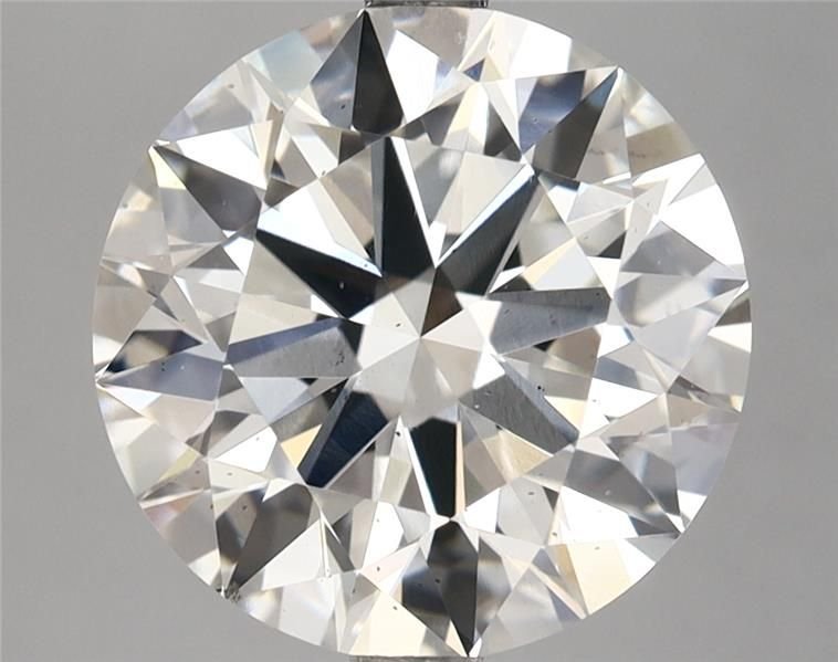5.00ct G SI1 Rare Carat Ideal Cut Round Lab Grown Diamond