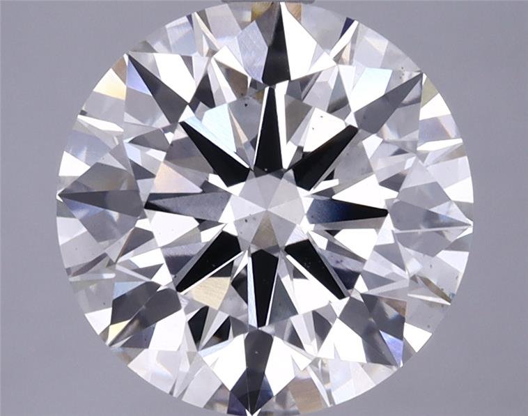 3.92ct H VS2 Rare Carat Ideal Cut Round Lab Grown Diamond