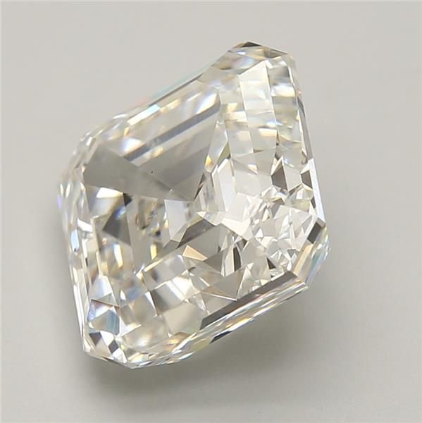 9.08ct F VS2 Rare Carat Ideal Cut Asscher Lab Grown Diamond