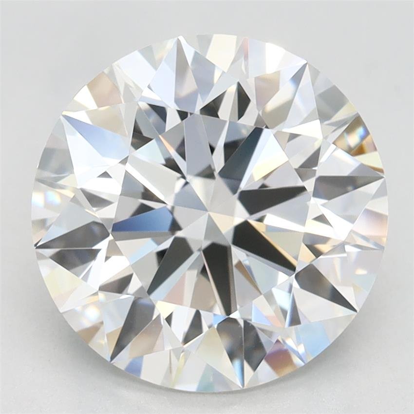 3.50ct F IF Rare Carat Ideal Cut Round Lab Grown Diamond