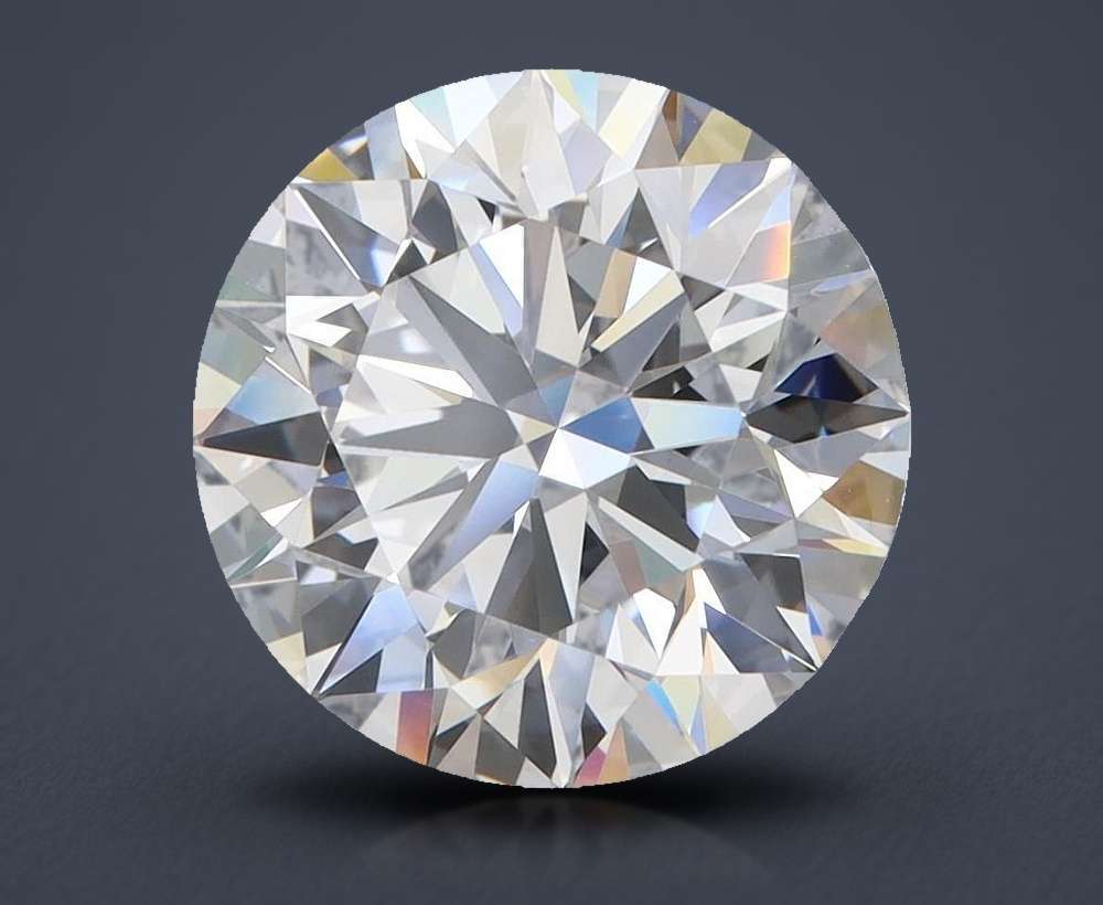 4.33 Carat Round Lab Diamond