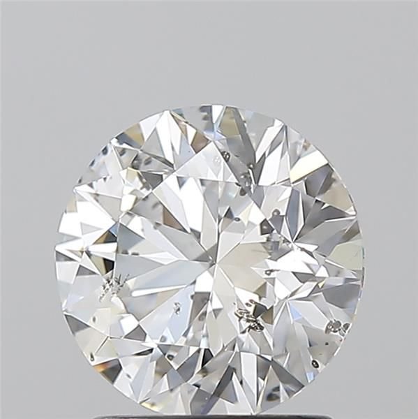 1.70ct E SI2 Rare Carat Ideal Cut Round Diamond