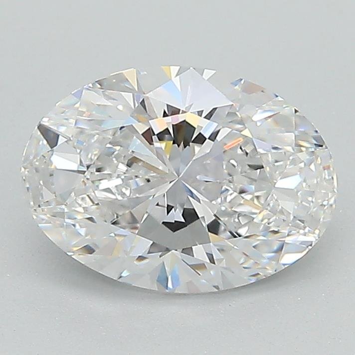 1.54ct E VVS2 Rare Carat Ideal Cut Oval Lab Grown Diamond