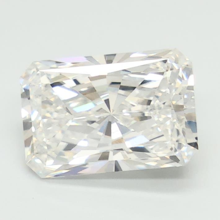2.10ct E VS1 Rare Carat Ideal Cut Radiant Lab Grown Diamond