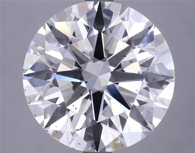 5.05ct H SI1 Rare Carat Ideal Cut Round Lab Grown Diamond