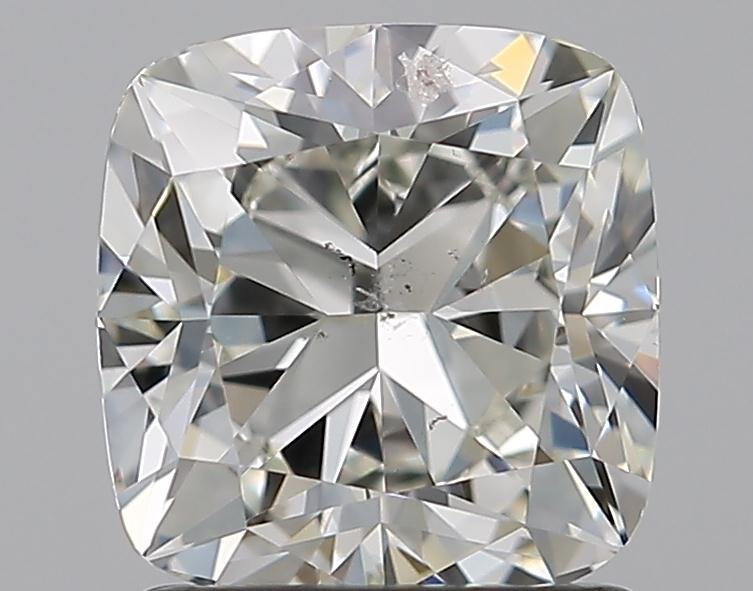 1.51ct J SI2 Rare Carat Ideal Cut Cushion Diamond