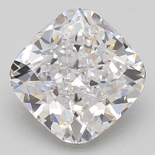 2.49ct D VVS2 Rare Carat Ideal Cut Cushion Lab Grown Diamond