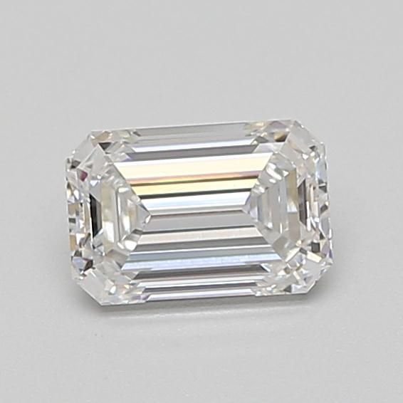 0.88ct D VVS2 Rare Carat Ideal Cut Emerald Lab Grown Diamond