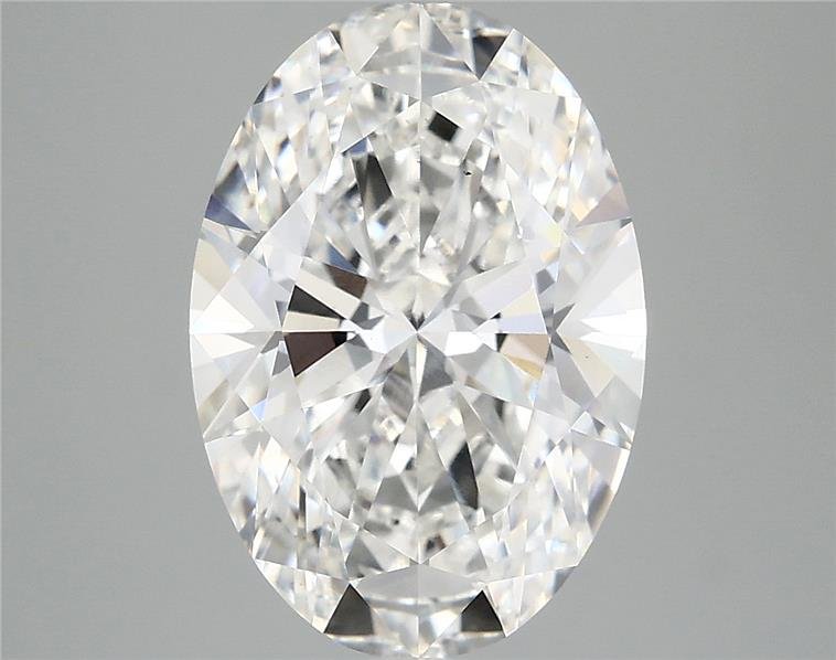 3.92 Carat Oval Lab Diamond