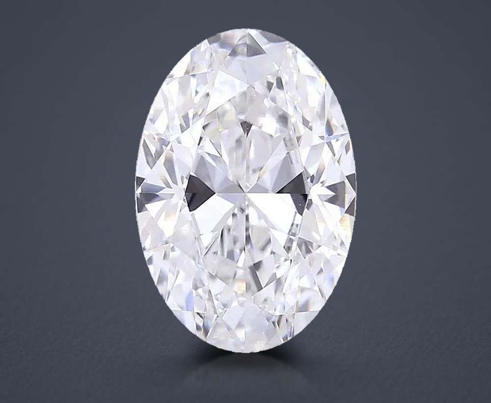 4.60 Carat Oval Lab Diamond