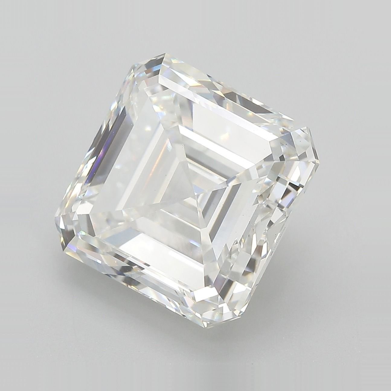 11.03ct F VS1 Very Good Cut Asscher Lab Grown Diamond