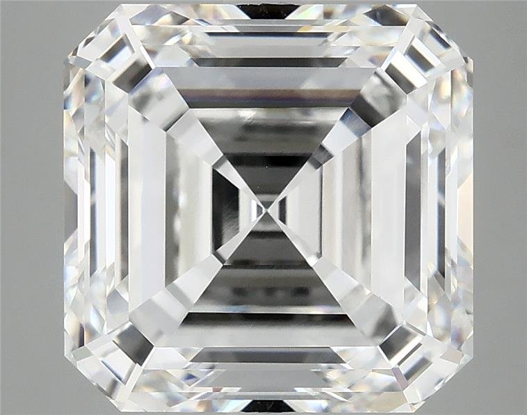 8.04ct E VVS2 Excellent Cut Asscher Lab Grown Diamond