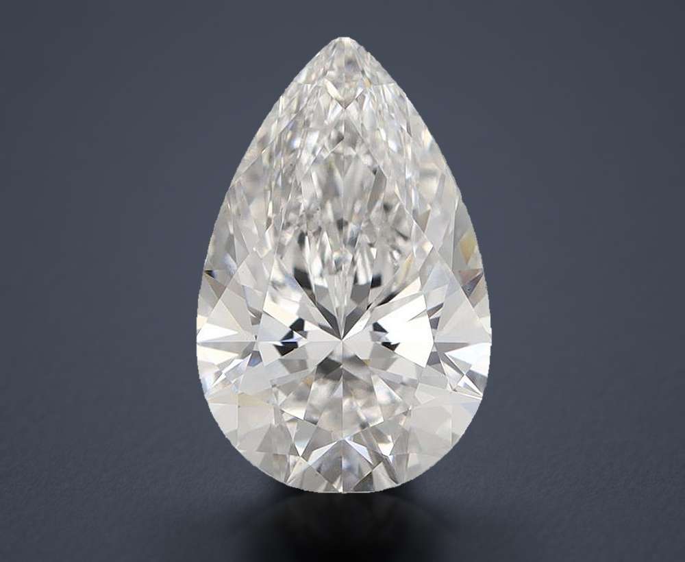 3.51 Carat Pear Lab Diamond