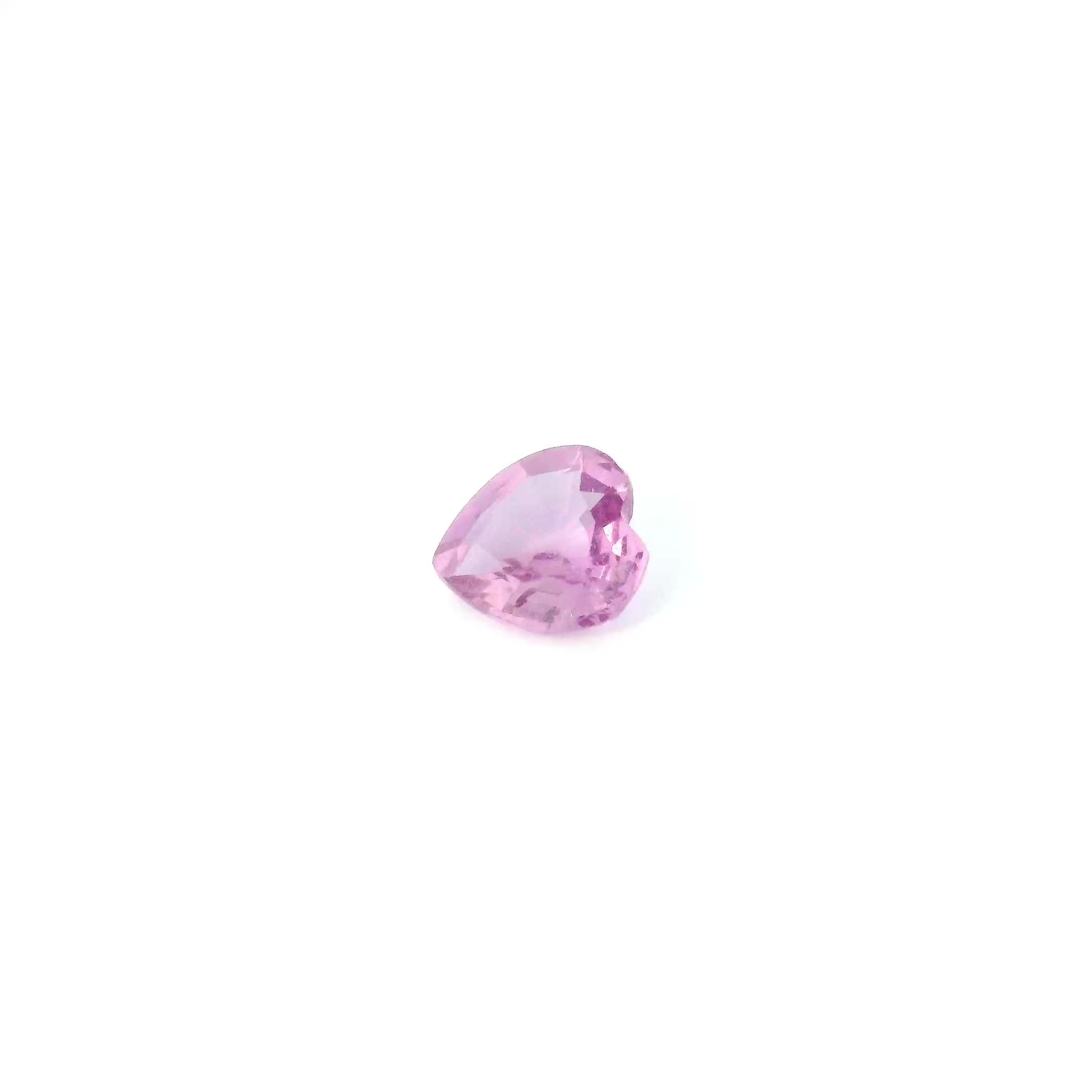 0.45 Carat Pink Heart Sapphire