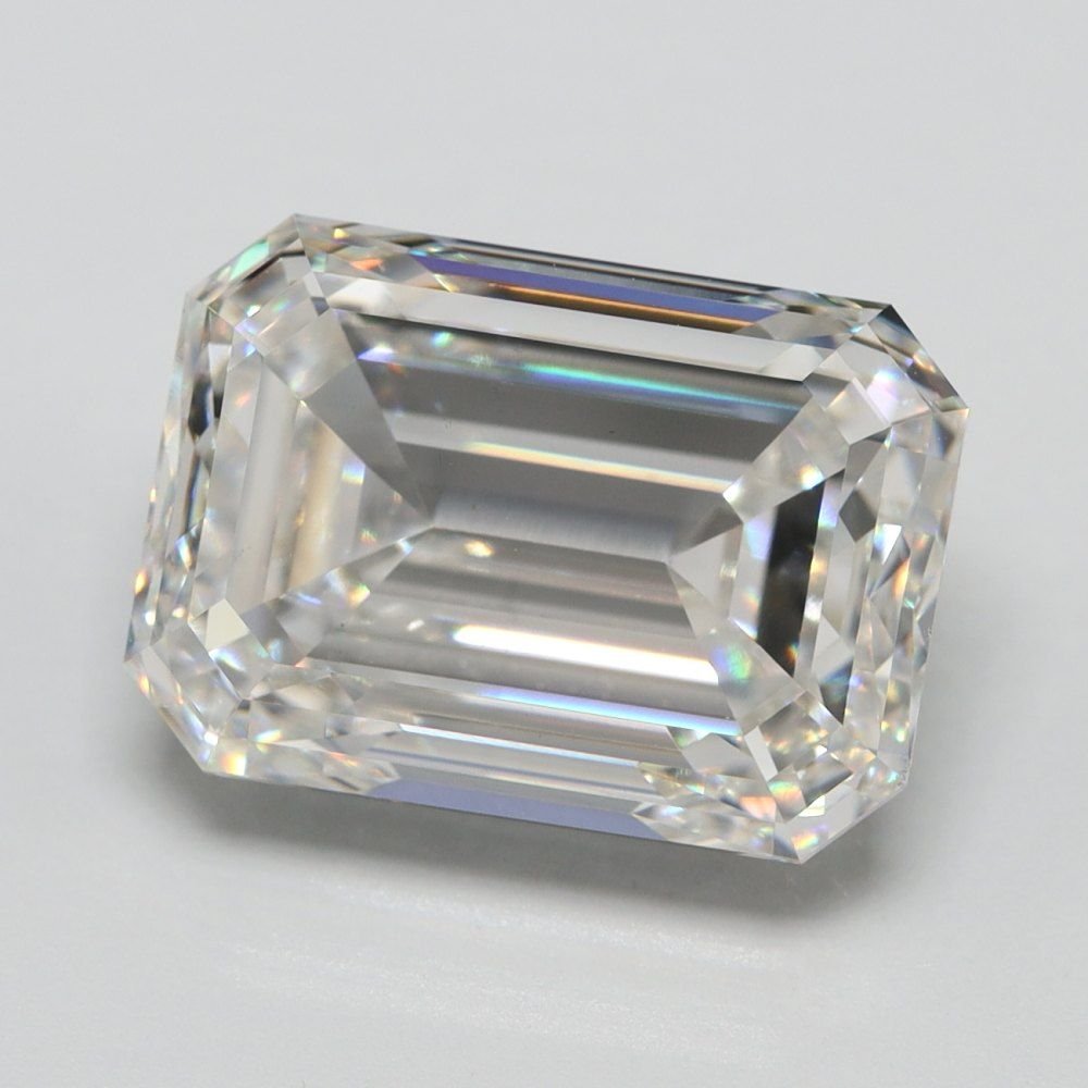 12.04ct F VS1 Very Good Cut Emerald Lab Grown Diamond