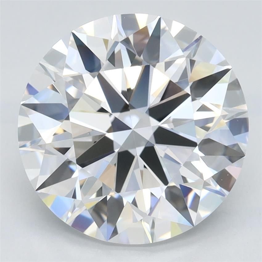 3.38ct D IF Rare Carat Ideal Cut Round Lab Grown Diamond